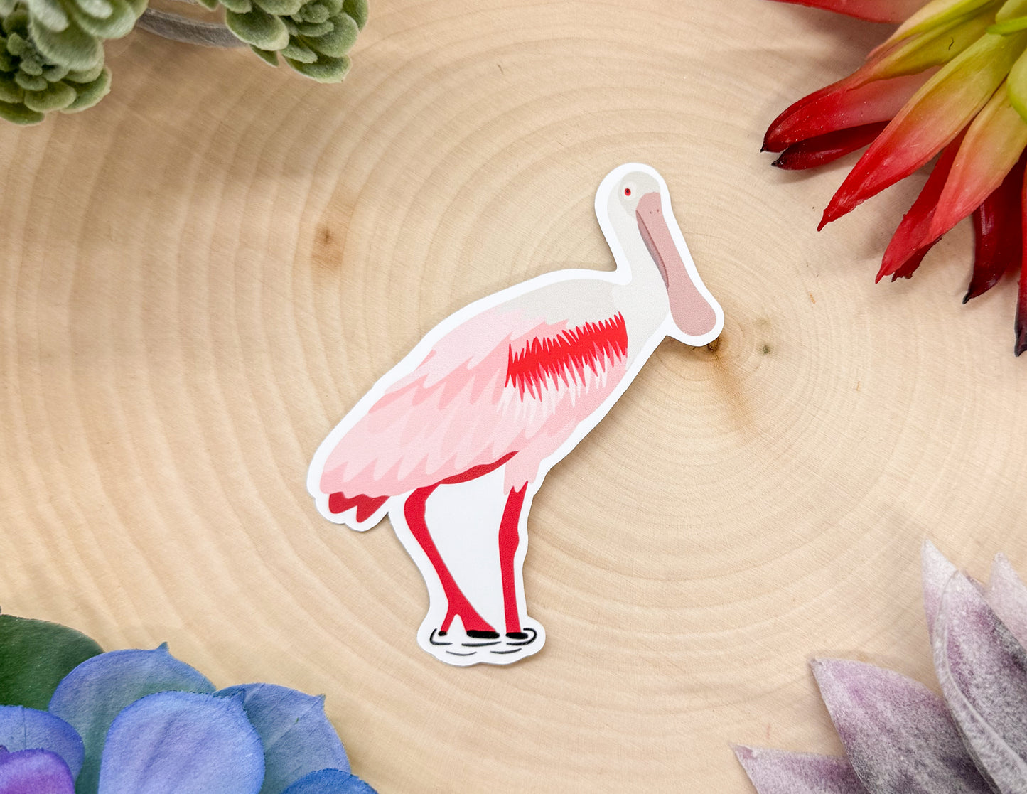 Roseate Spoonbill Sticker