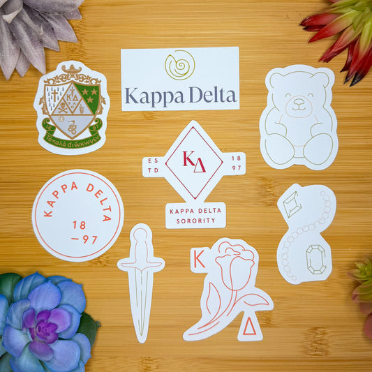 Kappa Delta Sticker Pack