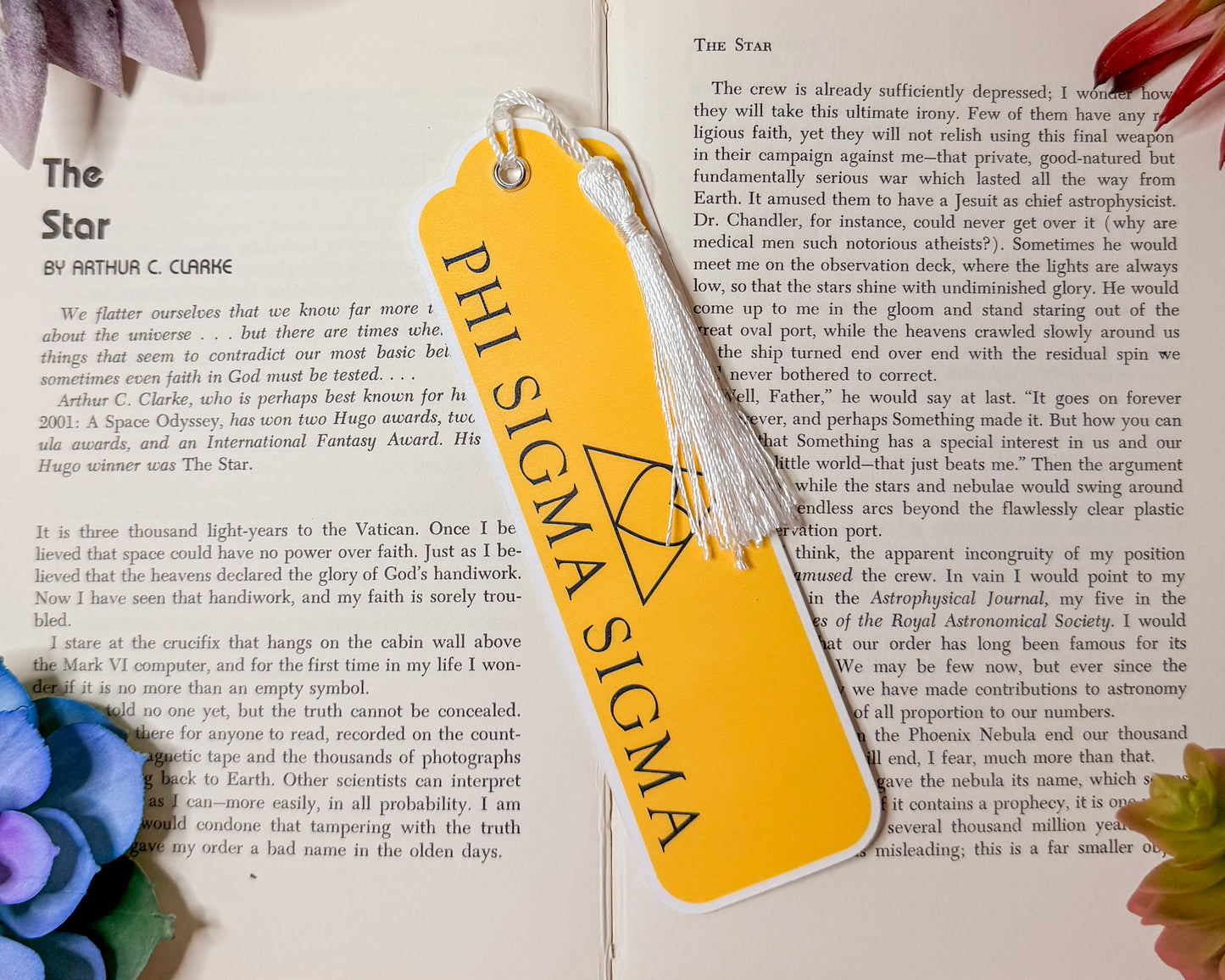 Phi Sigma Sigma Bookmarks Set Of 4