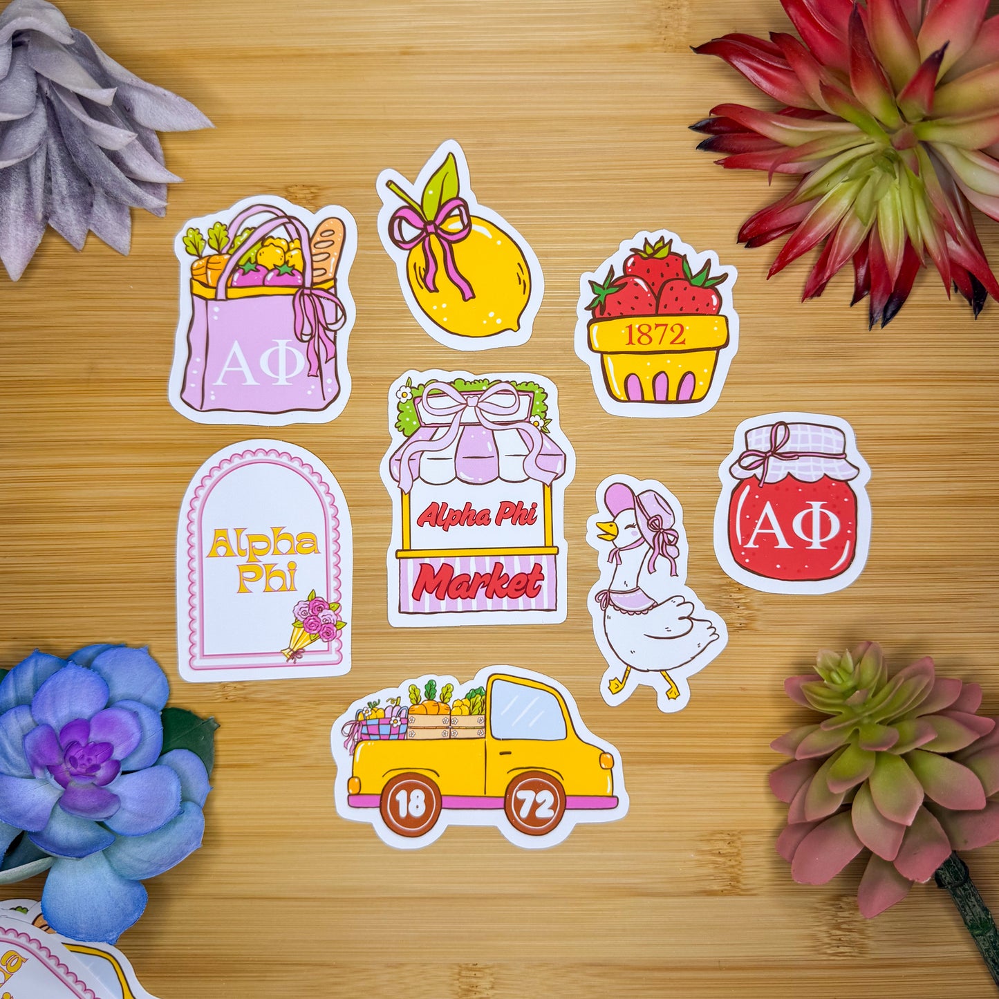 Alpha Phi Sticker Pack