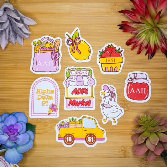 Alpha Delta Pi Sticker Pack