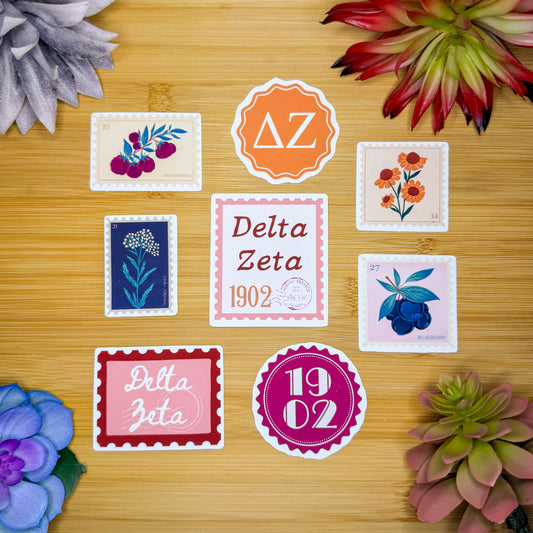 Delta Zeta Sticker Pack