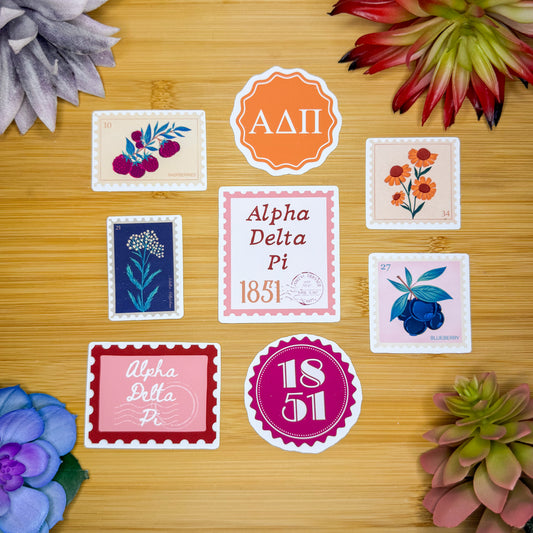 Alpha Delta Pi Sticker Pack