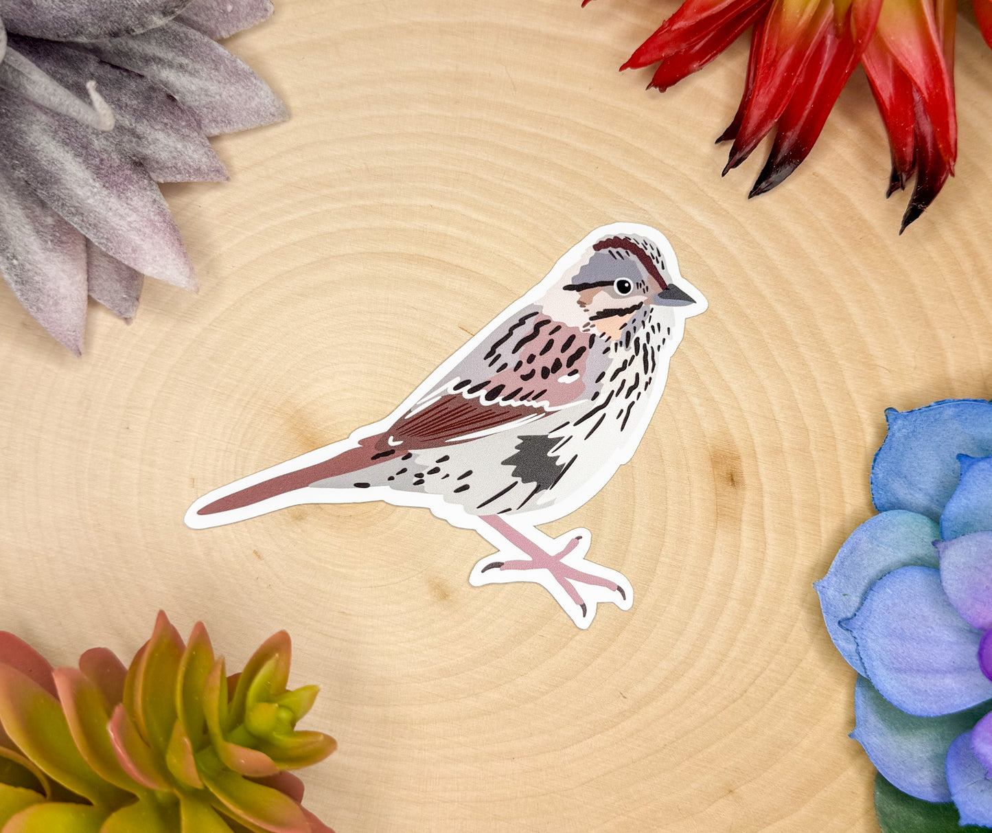 Lincoln's Sparrow Sticker