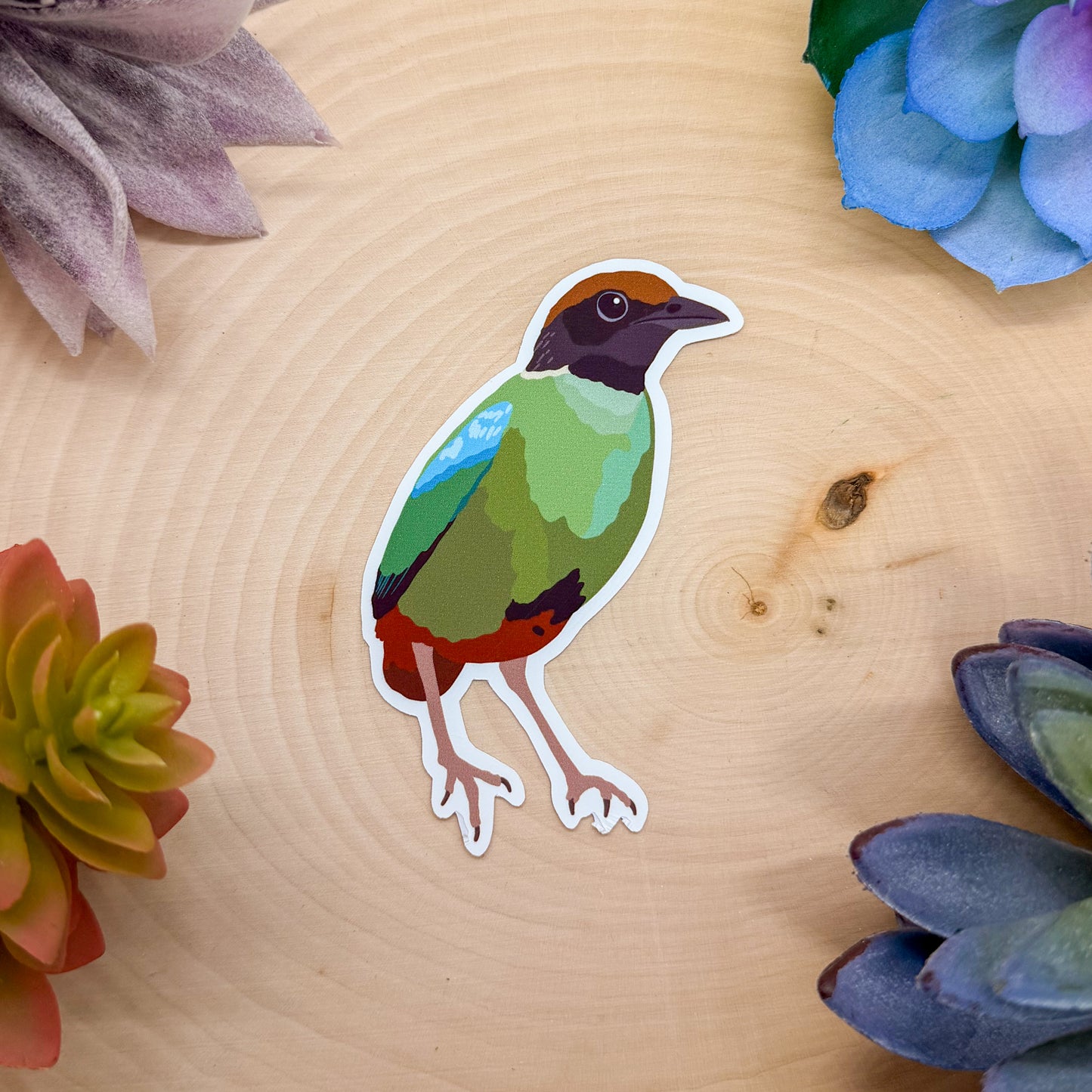 Hooded Pita Sticker
