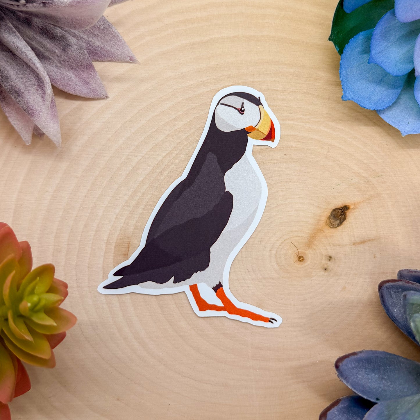 Horned Puffin Sticker