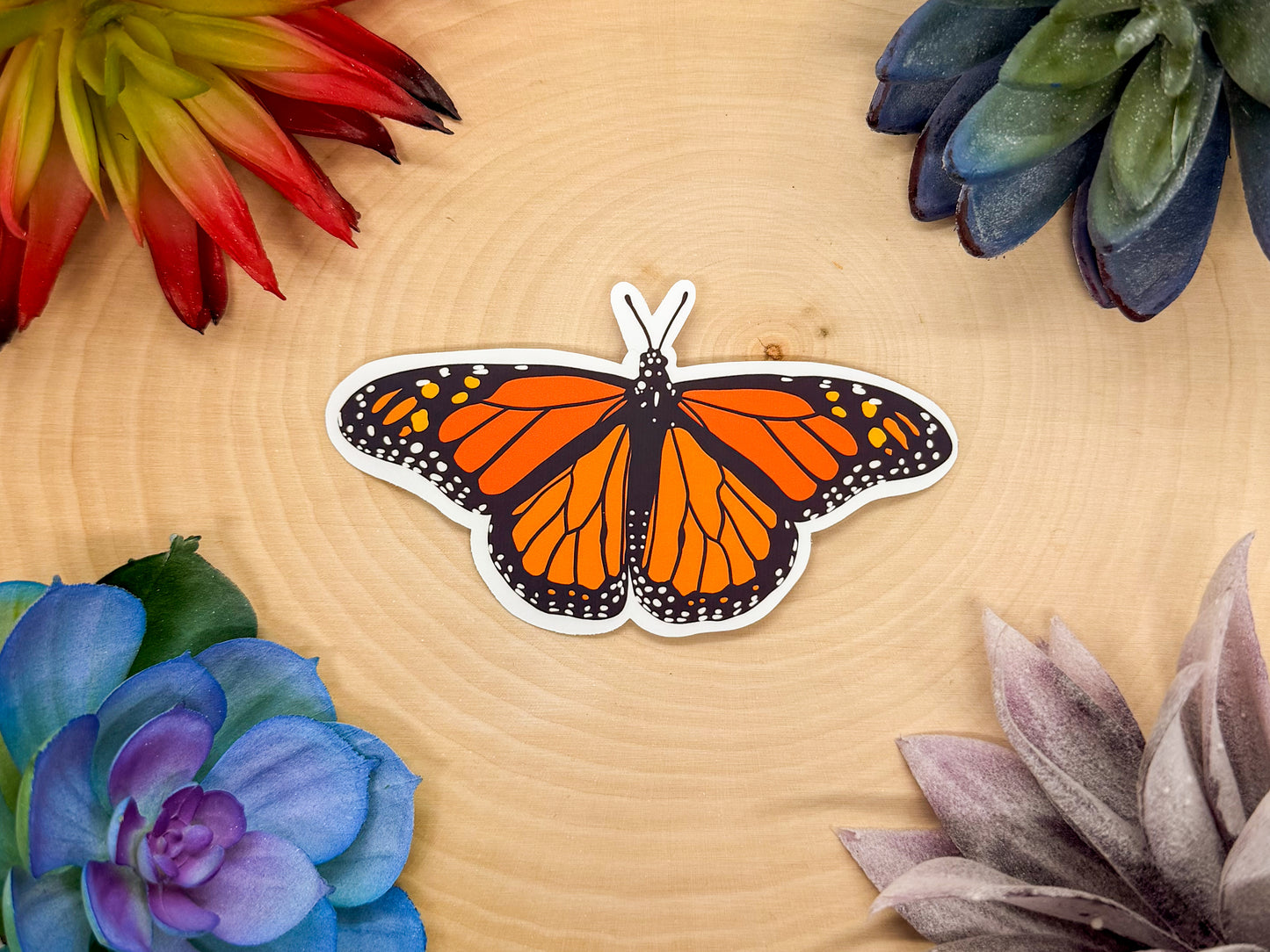 Monarch Butterfly Sticker