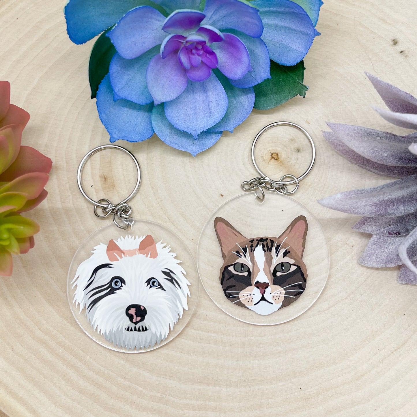 Custom Pet Keychain