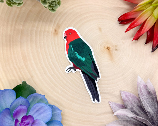 Australian King Parrot Sticker