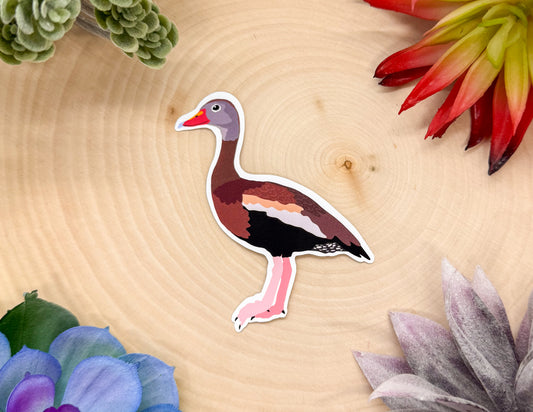 Black Bellied Whistling Duck Sticker
