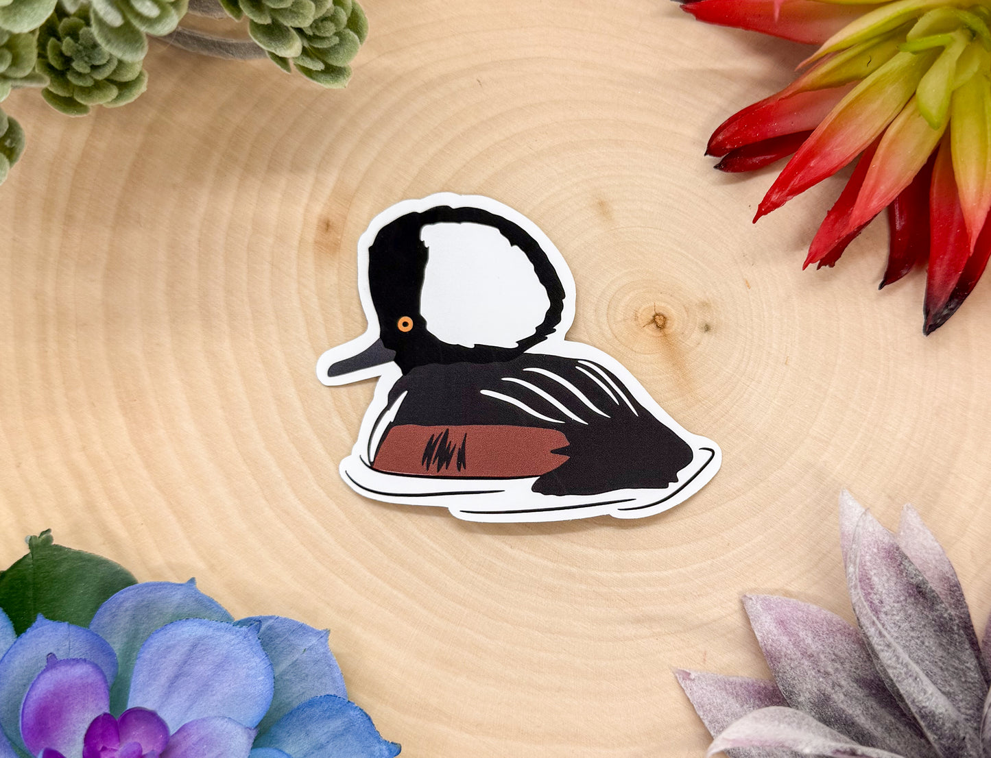 Hooded Merganser Sticker