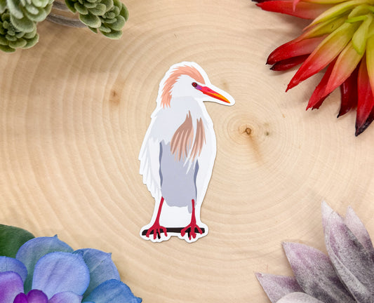 Cattle Egret Sticker
