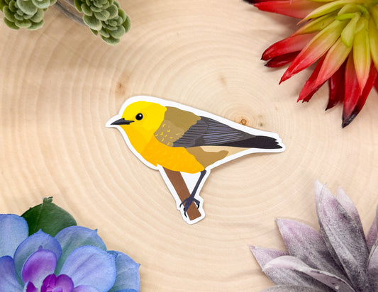 Prothonotary Warbler Sticker