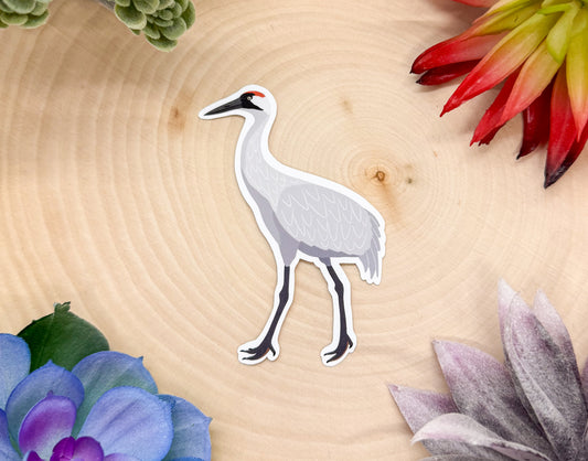 Whooping Crane Sticker