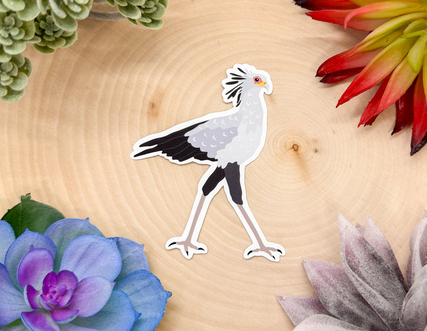 Secretary Bird Sticker