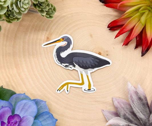 Tricolored Heron Sticker