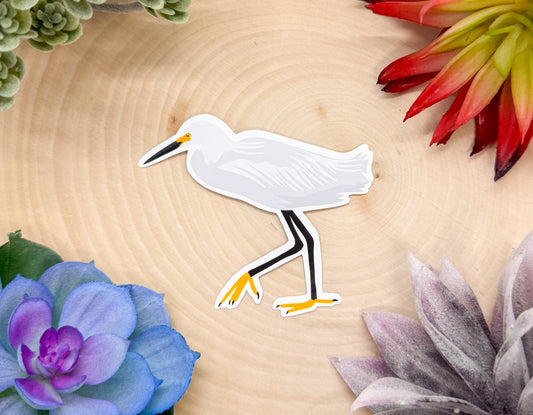 Snowy Egret Sticker