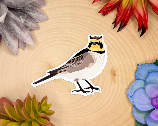 Horned Lark Sticker