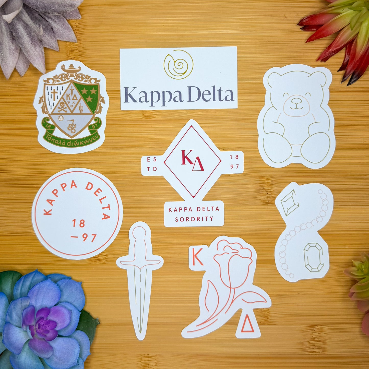 Kappa Delta Sticker Pack