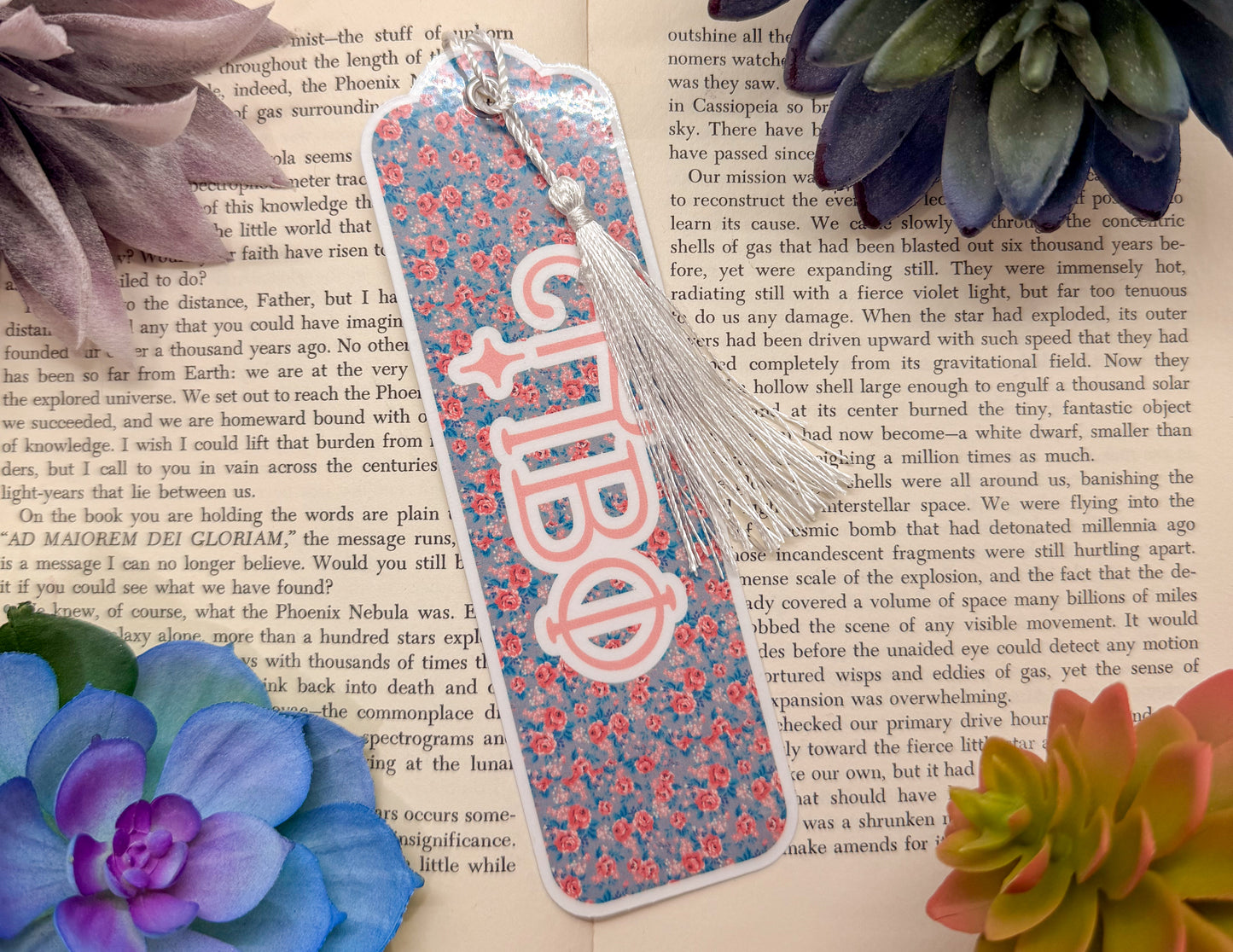Pi Beta Phi Bookmarks Set Of 4