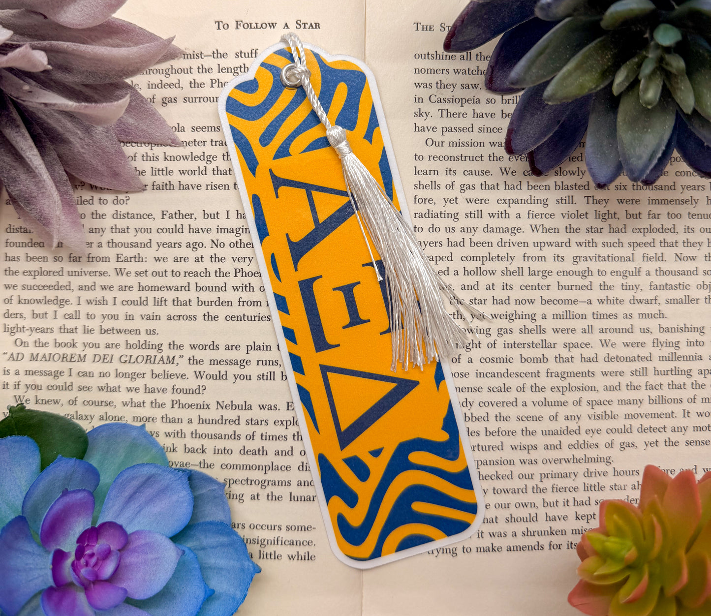 Alpha Xi Delta Bookmarks Set Of 4