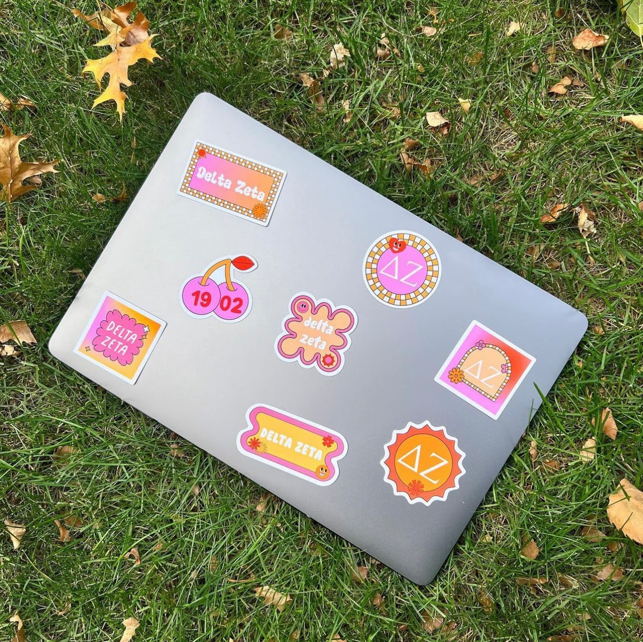 Alpha Chi Omega Sticker Pack