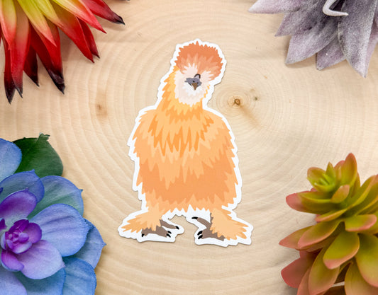 Silkie Chicken Sticker