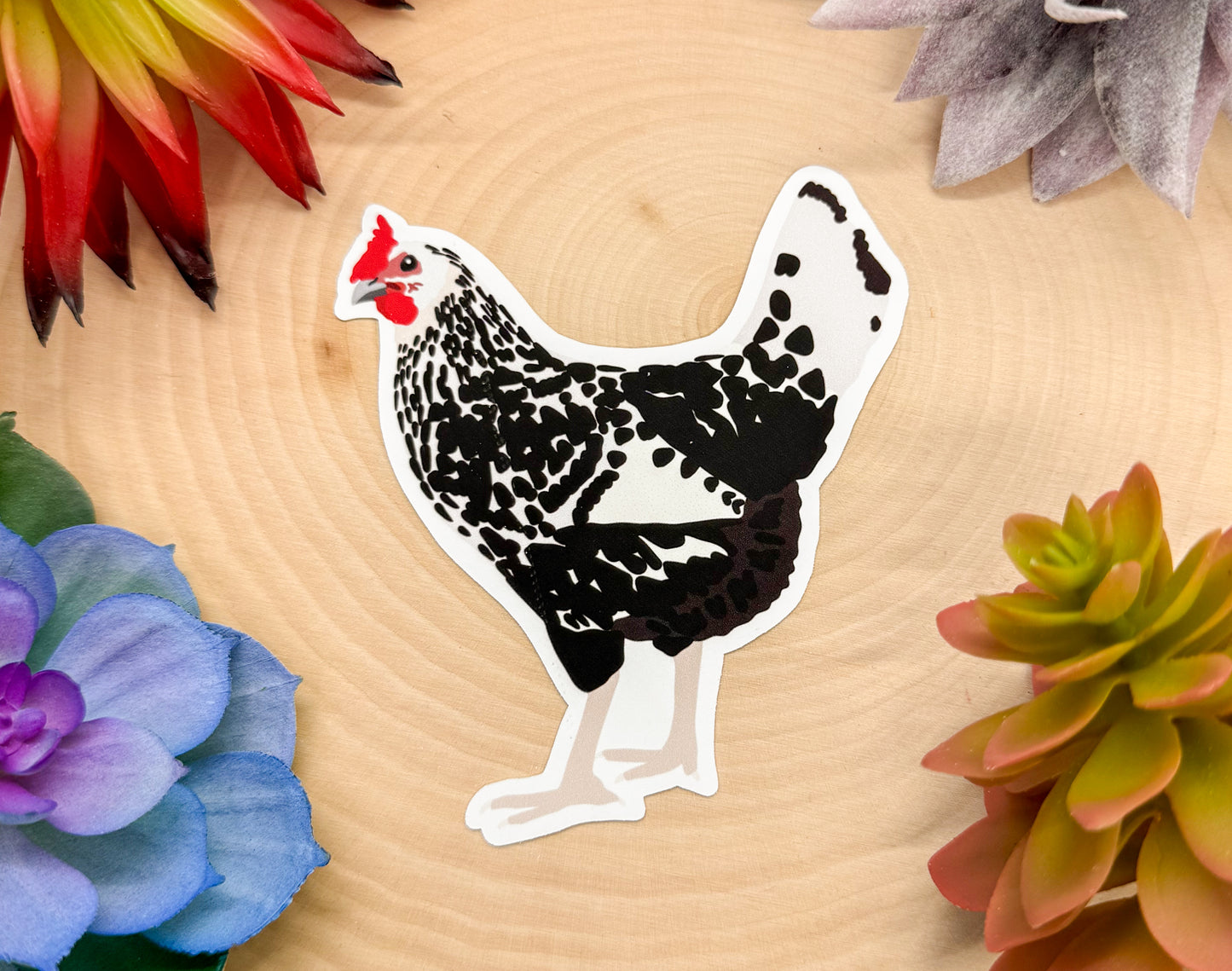 Hamburg Chicken Sticker