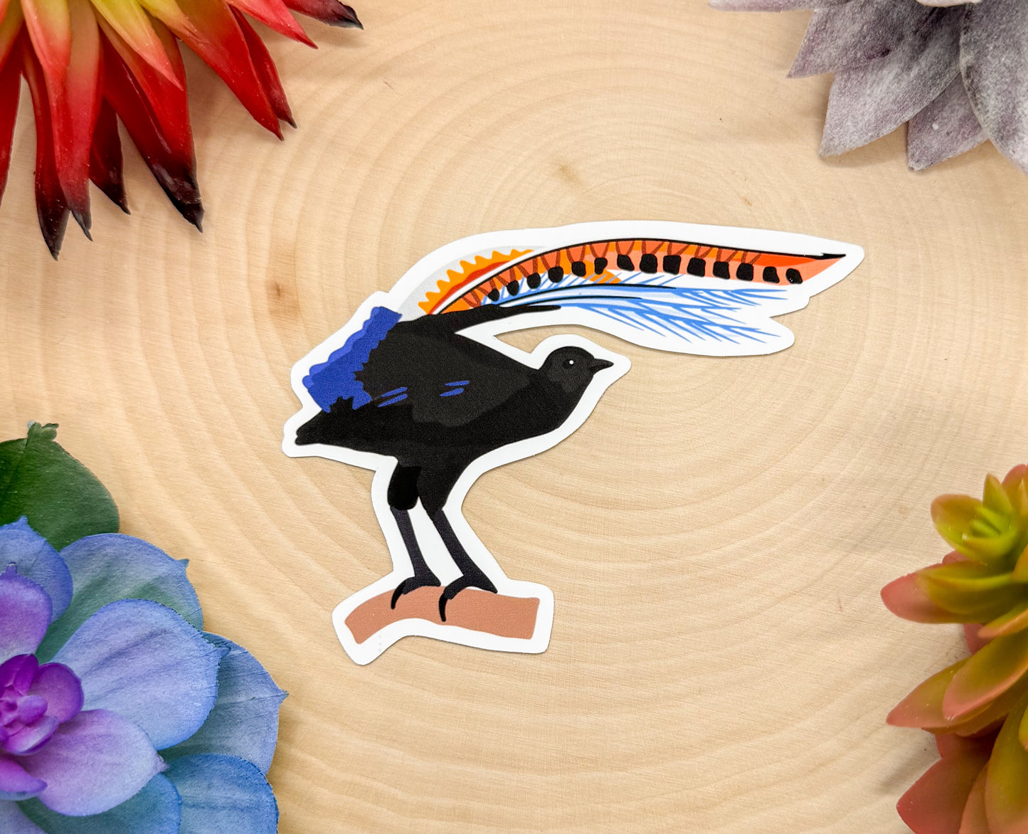 Lyrebird Sticker