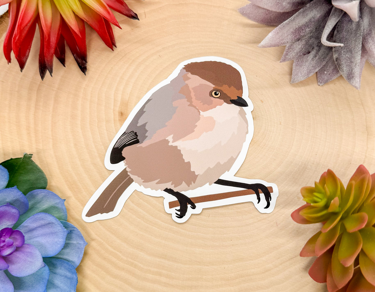 Bushtit Sticker