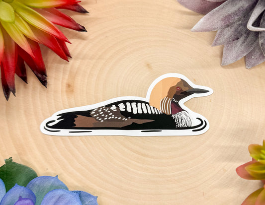 Pacific Loon Sticker