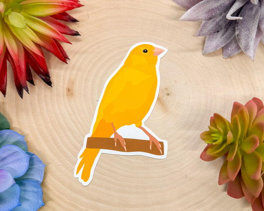 Yellow Canary Sticker