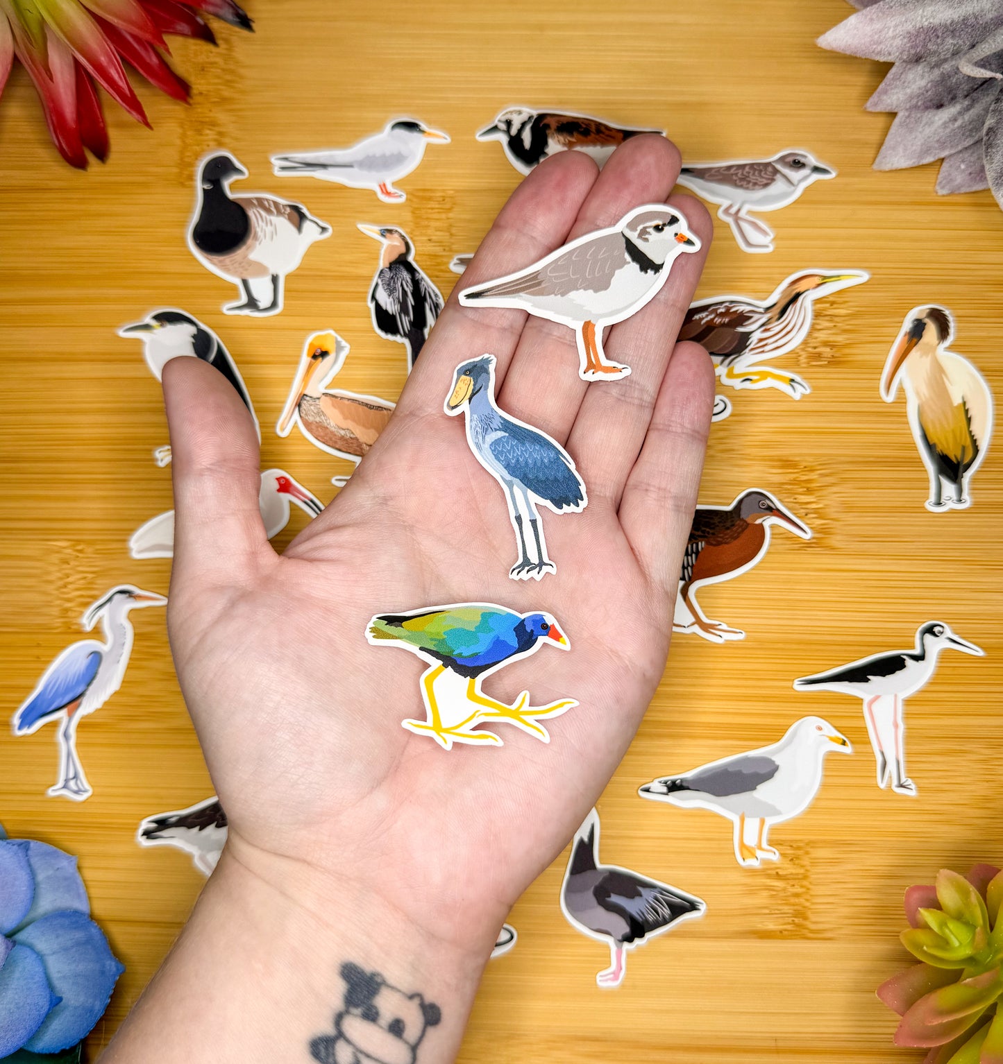 Mini Water Bird Sticker Pack 2