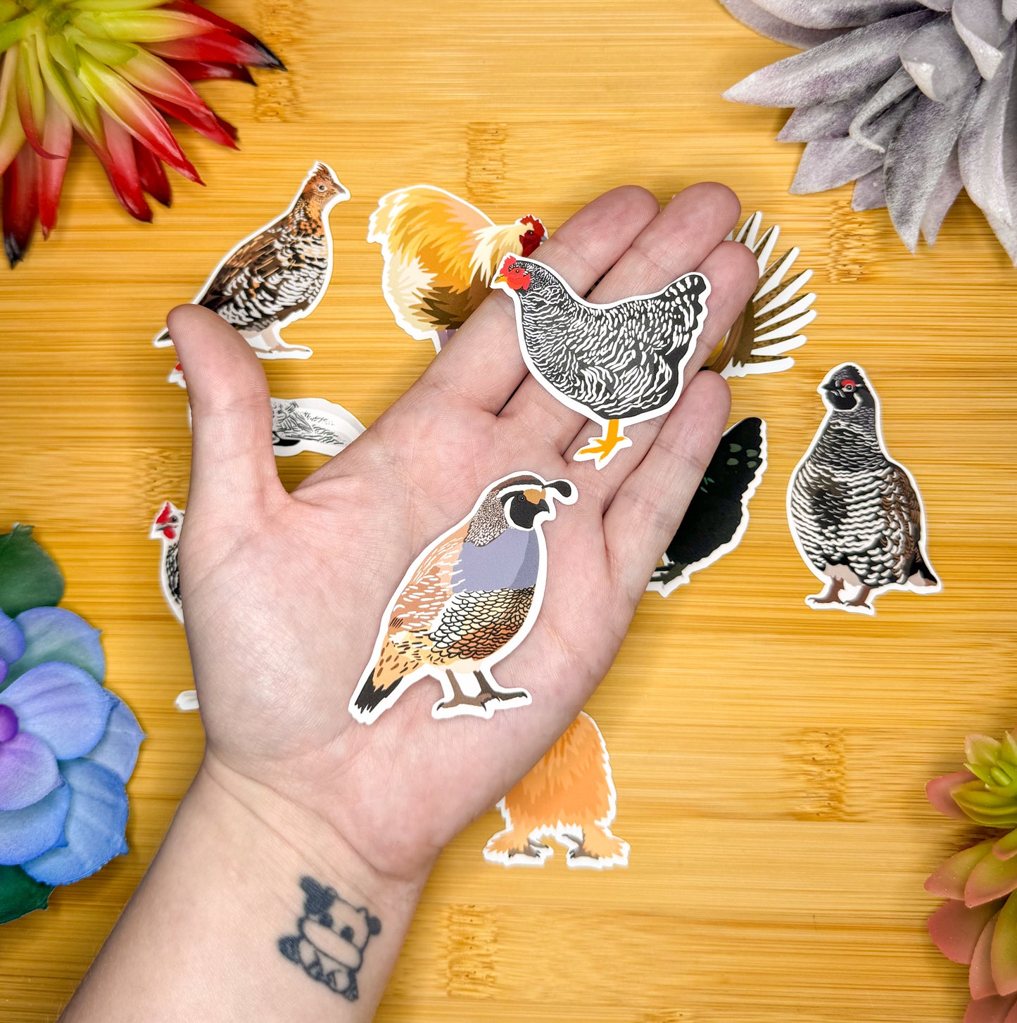 Mini Prairie Birds Sticker Pack 1