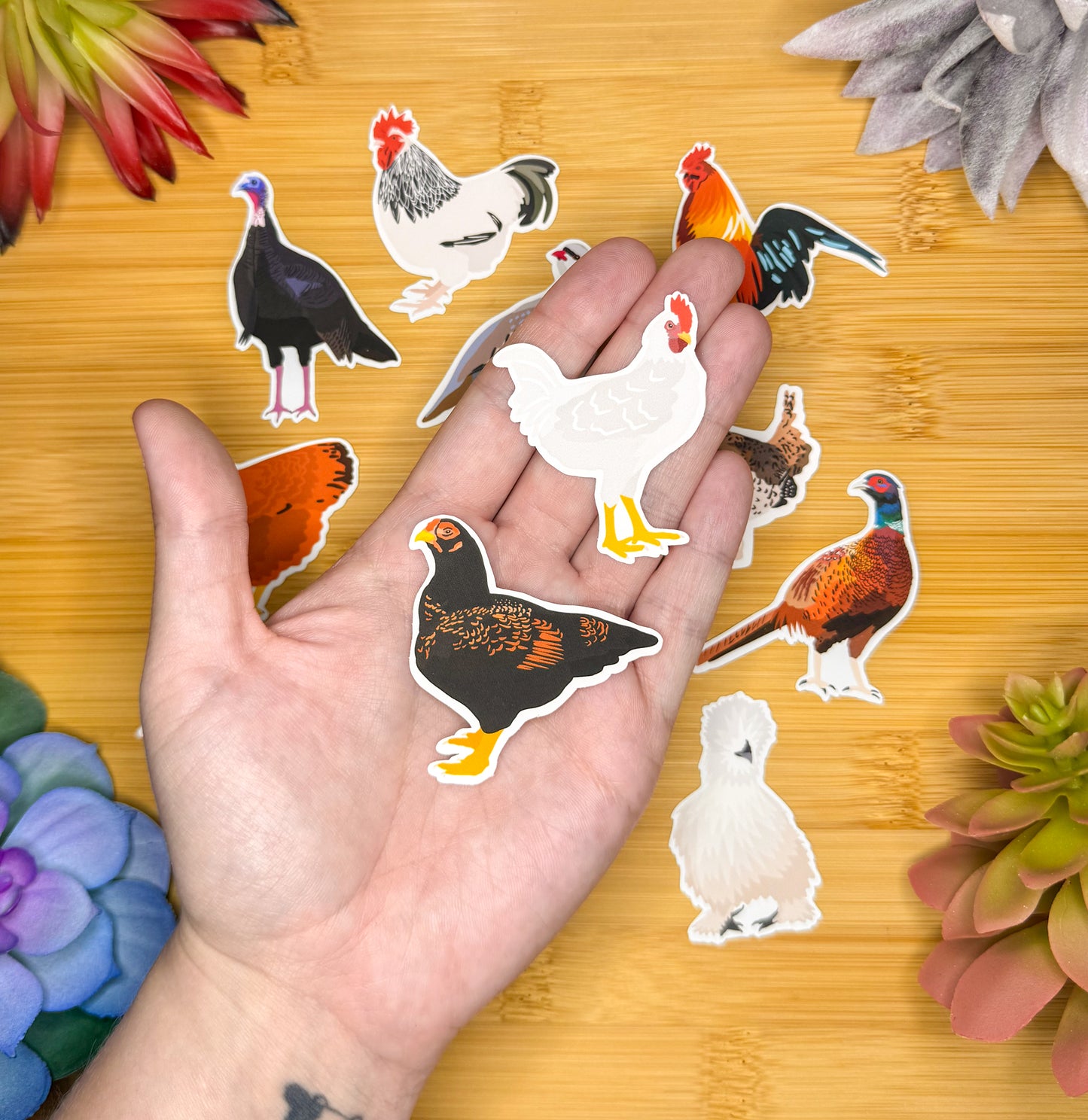 Mini Prairie Birds Sticker Pack 2