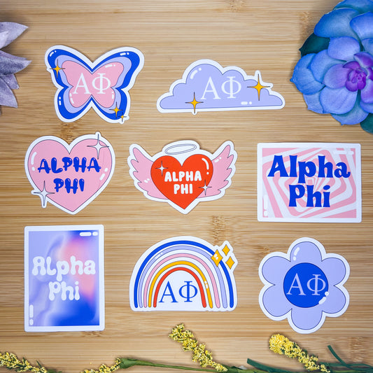 Alpha Phi Sticker Pack