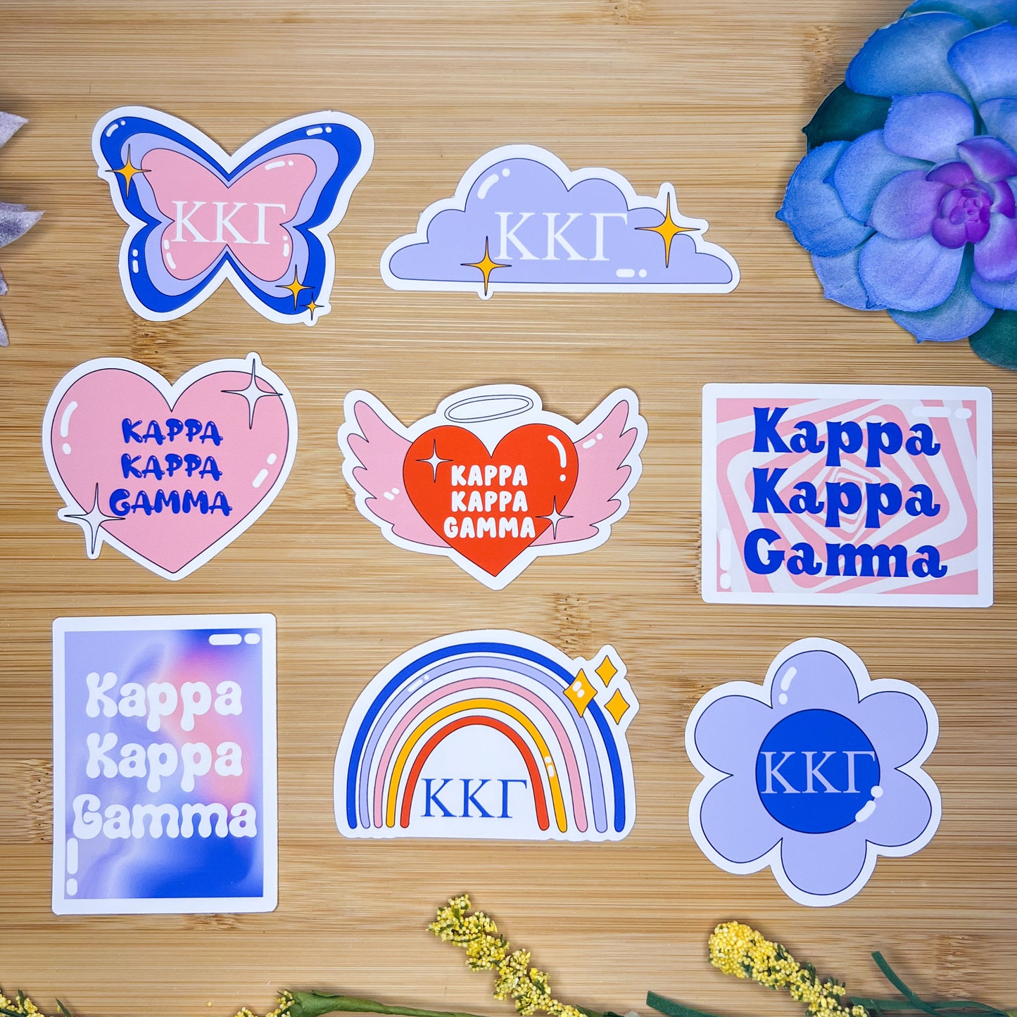 Kappa Kappa Gamma Sticker Pack