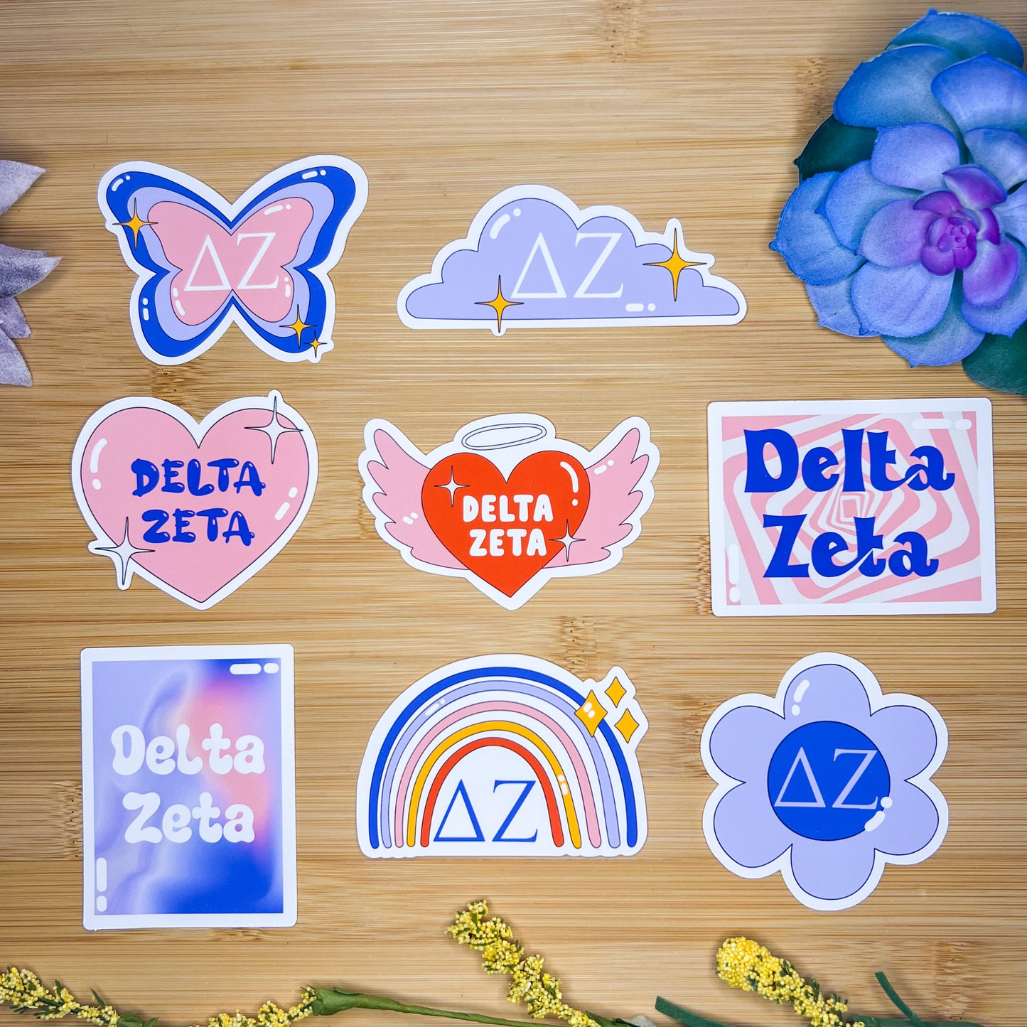 Delta Zeta Sticker Pack