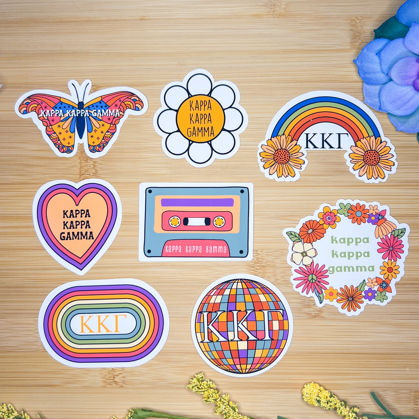 Kappa Kappa Gamma Sticker Pack