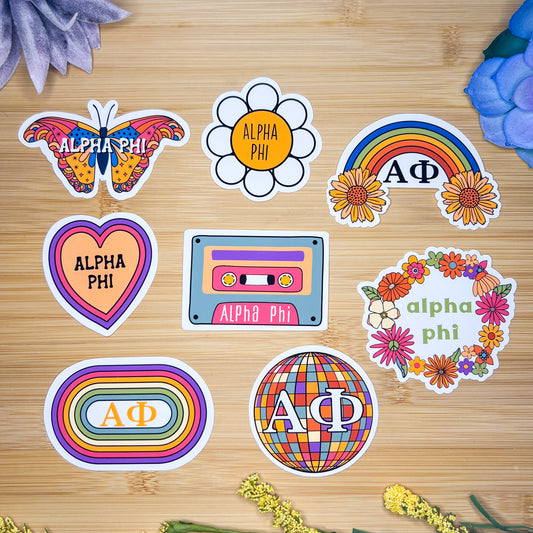 Alpha Phi Sticker Pack