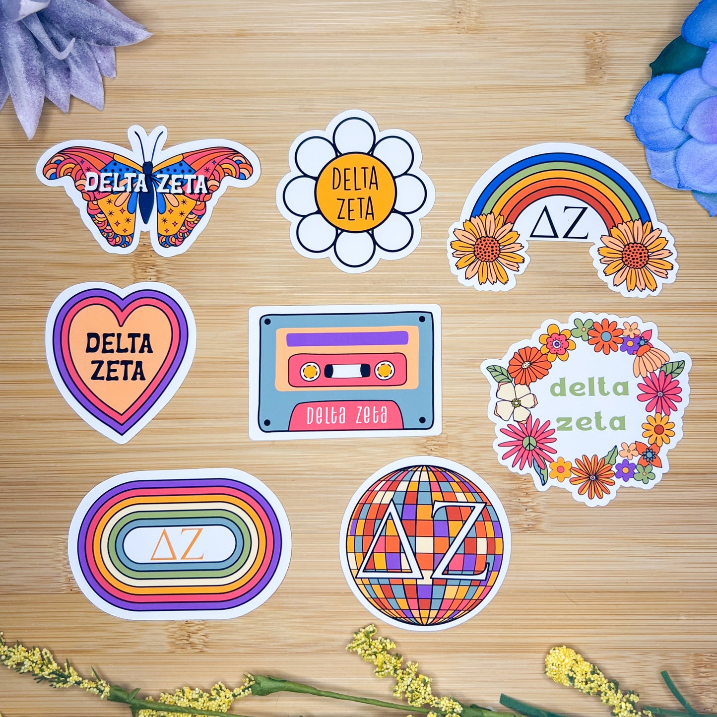 Delta Zeta Sticker Pack