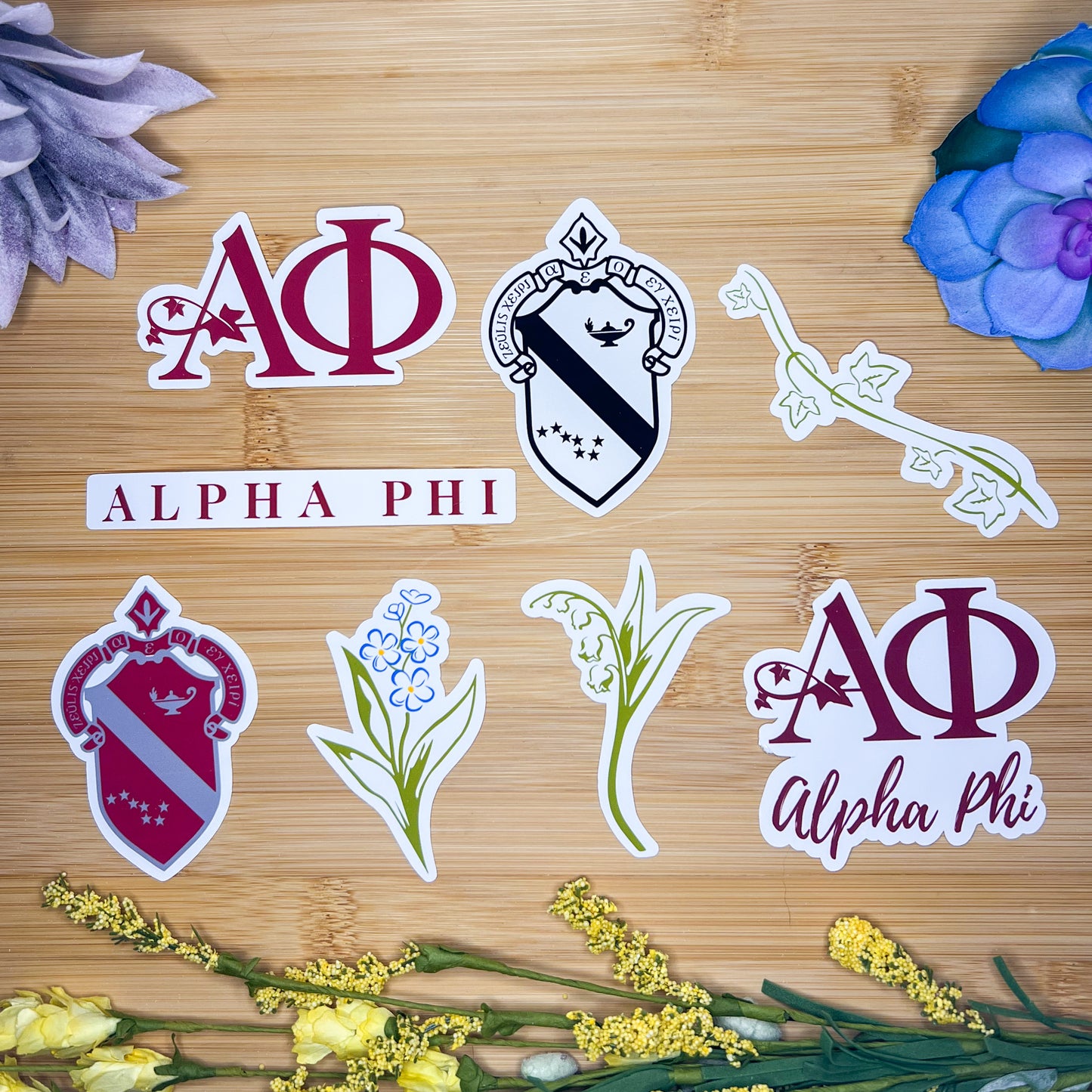 Alpha Phi Sticker Pack