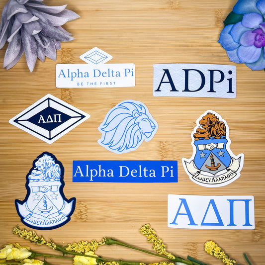 Alpha Delta Pi Sticker Pack