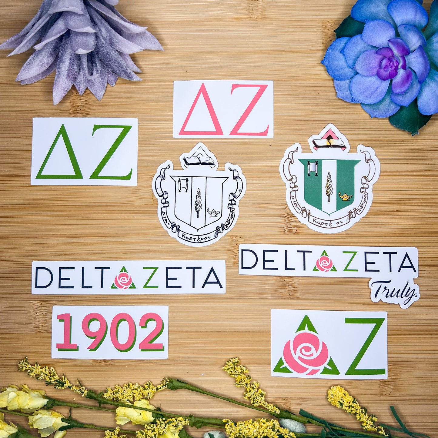 Delta Zeta Sticker Pack