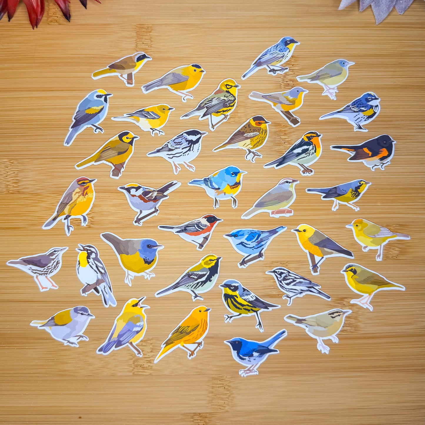 Mini Warblers Sticker Pack