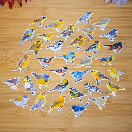 Mini Warblers Sticker Pack