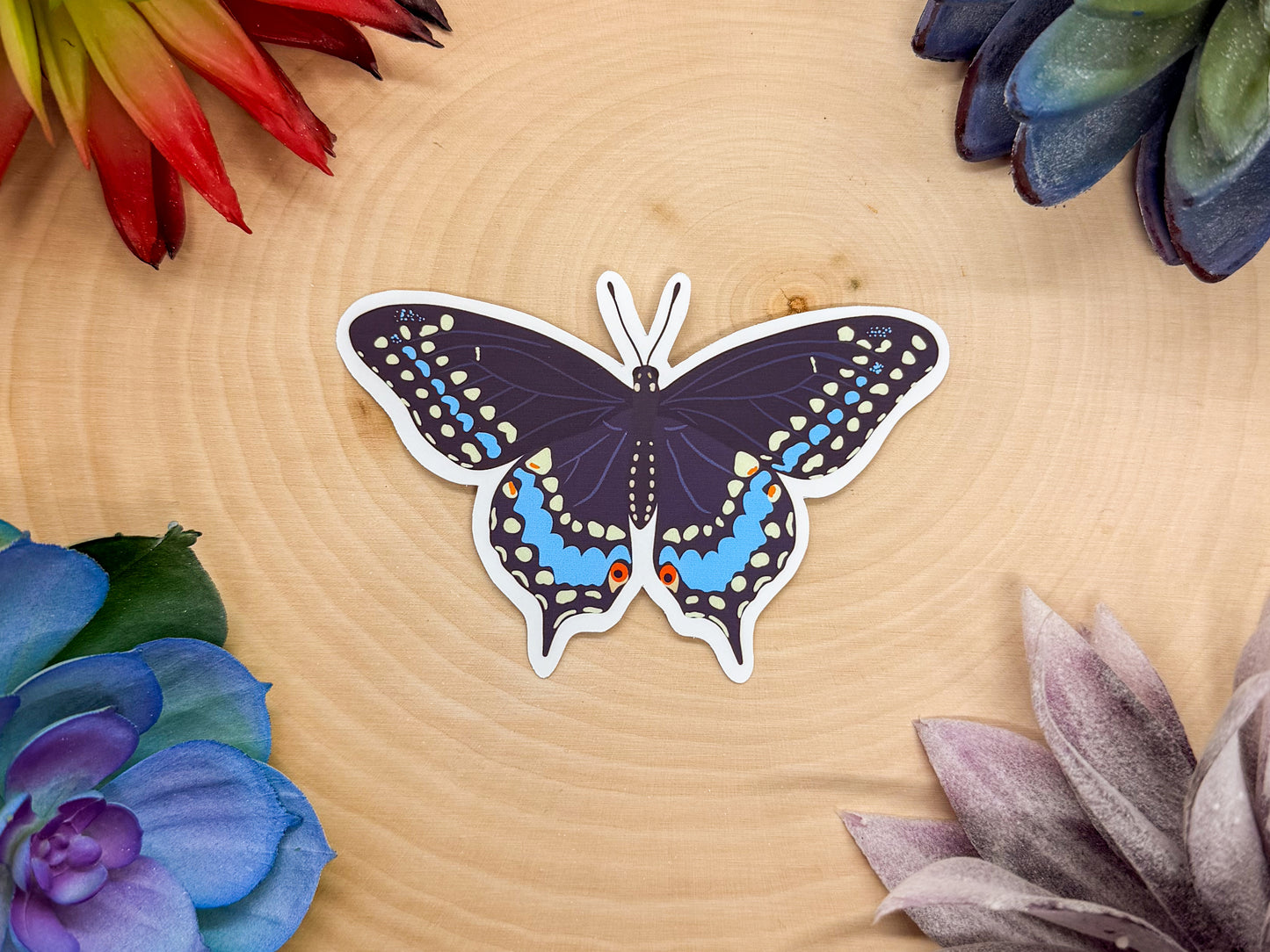 Black Swallowtail Sticker