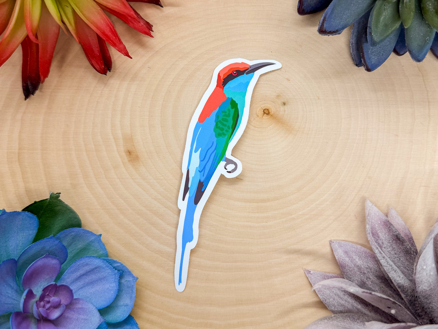 Blue Throated Bee Eater Sticker