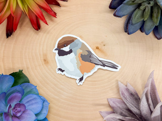 Boreal Chickadee Sticker