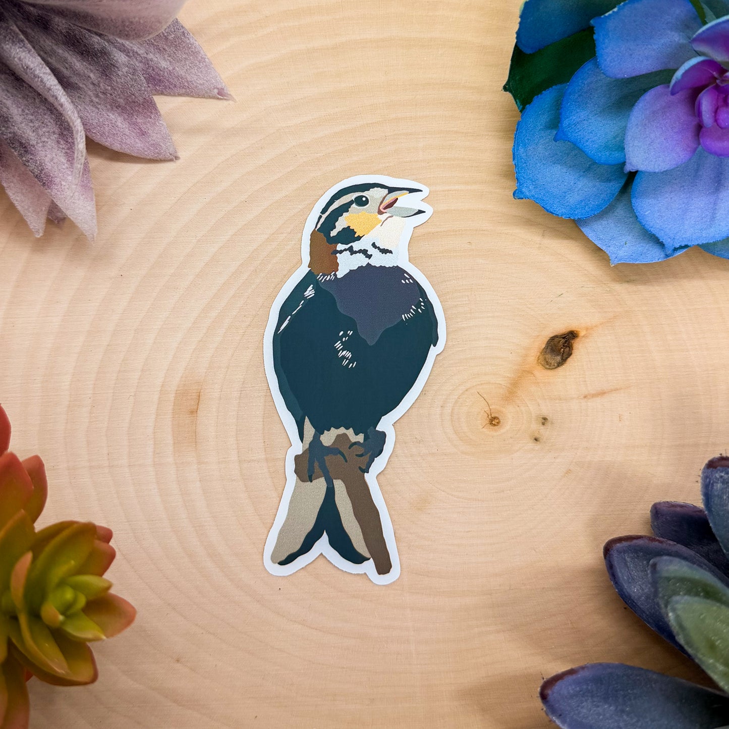 Chestnut Collared Longspur Sticker